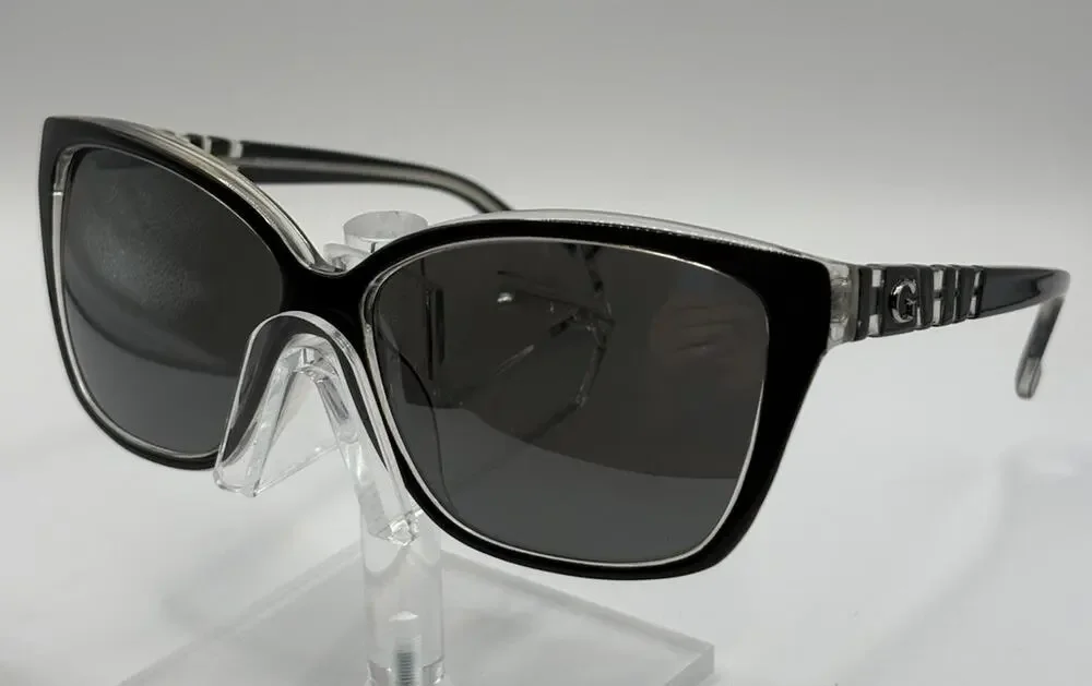 GUESS GUP 2015 BLK-35 Polarized Women's Sunglasses Black Gray 58-13-140